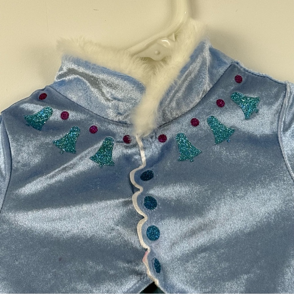 Disney Frozen Princess Dress Anna Elsa Light-Up Musical Costume Size 4–6 - Picture 6 of 7